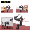 NEWACALOX Magnetic Base Flexible Welding Third Hand Heat Gun Holder PCB Repair Clip Heavy Duty Soldering Maintenance Workbench 3