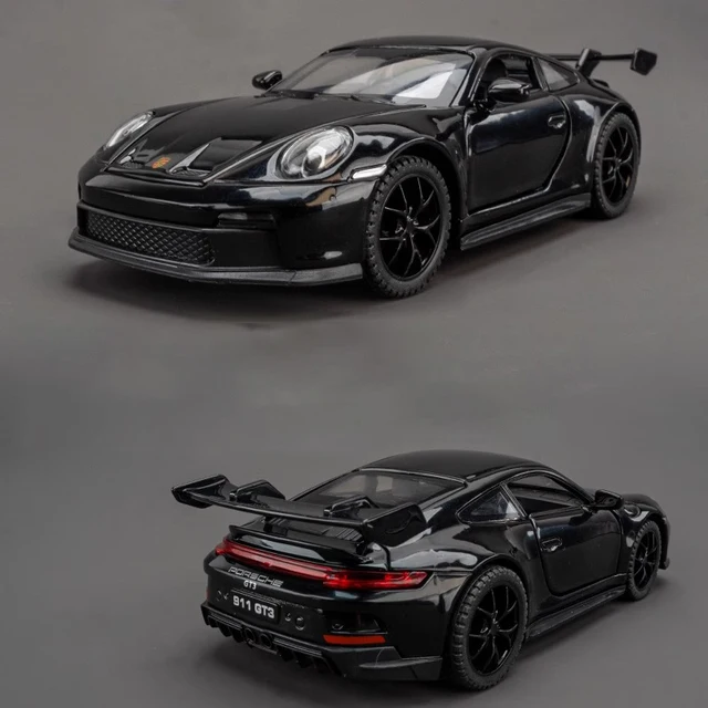 1:32 911 GT3 RS Alloy Sports Car Model Diecast Metal Racing Car Vehicles Model High Simulation Sound Light Children Toy Gift Boy 1