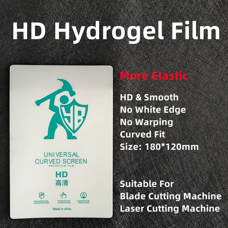 50pcs HD Smooth Hydrogel Film For Intelligent Cutting Machine HD Screen Protector For All Mobile Phone Clear Protective Film