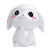 Rabbit Shape Piggy Bank Child Cartoon Saving Bank Rabbit Saving Jar Rabbit Saving Jar Rabbit piggy bank Desktop Rabbit Ornament 1