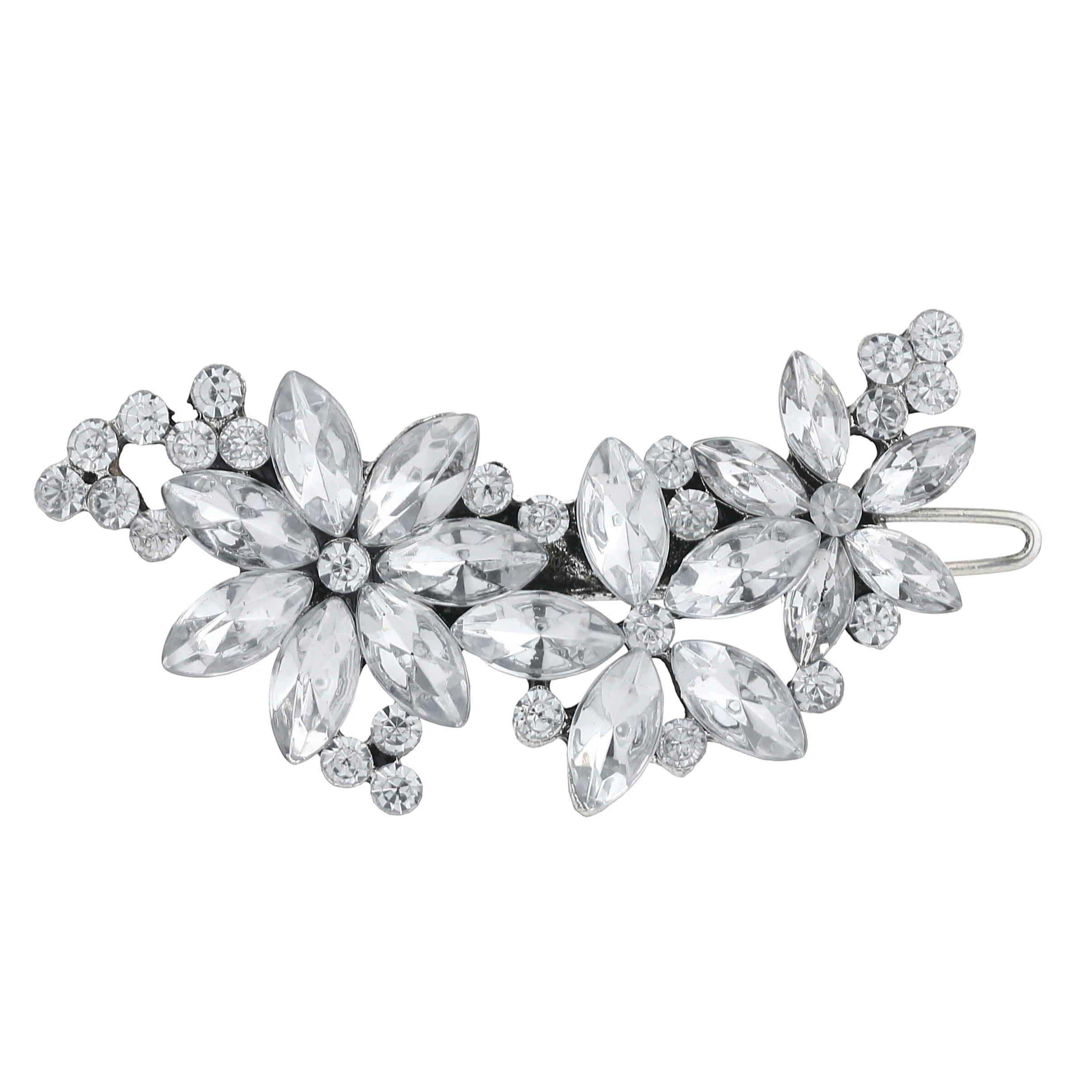 Fashion Women Lady Crystal Rhinestone Bridal Wedding Flower Hairgrips Hairpins Hair Clip Hair Jewelry Accessories hair accessory hair clip jewelry accessories