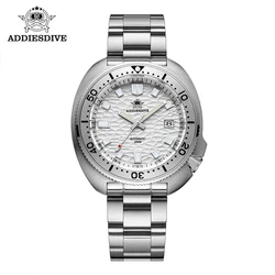 ADDIESDIVE Classic Men Watch Abalone 200M Waterproof Sappire Glass NH35 BGW9 Super Luminous Fashion Automatic Mechanical watch