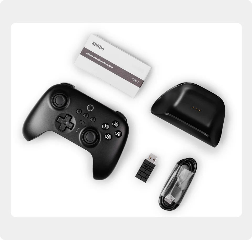 8BitDo-ְ    Ʈѷ,  ũ , ٵ ġ PC Windows 10 11 Steam  Ȧ 