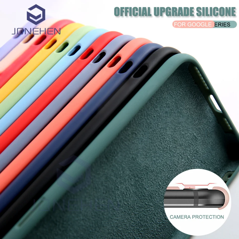 Liquid Silicone Soft Fabric Phone Case - Original Enhanced Protection Cover