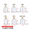 30Pcs Massage Vacuum Cupping Therapy Set Body Massager Suction Cups Set Plastic Vacuum Cupping Pump Relax Suction Pump Massager 6