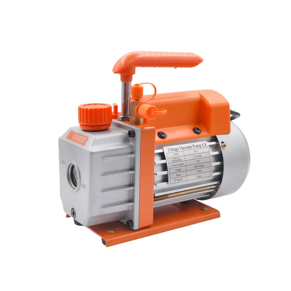 Podofo Vakuumpumpe 3,5 CFM 220ml Klimaanlagen-Vakuumpumpe für R134a R22 R410a HVAC-Reparatur Kältetechnik-Wartung – Detail 9