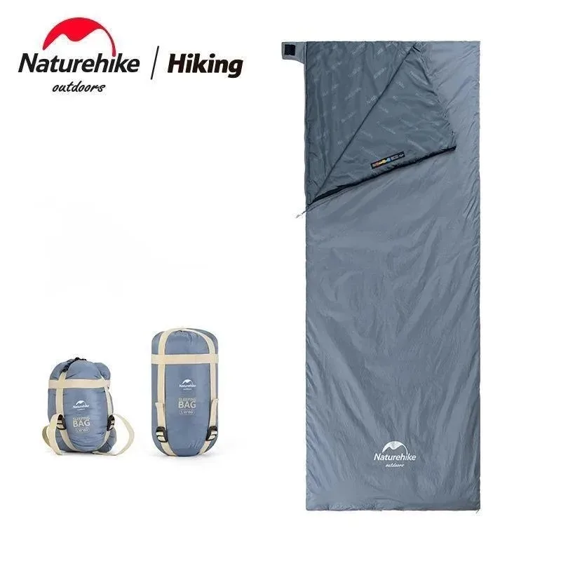 

Naturehike Portable Splicing Cotton Mini Envelope Sleeping Bag Outdoor Camping Sleeping Mat Ultra Lightweight Sleeping Bag LW180