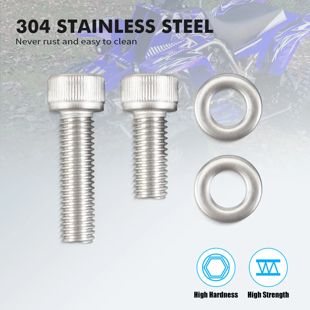 

For Banshee 350 Yamaha ATV Kick Starter and Shifter Mounting Bolts Screws YFZ 350 1987-1998 2000-2006 Dirt Road Accessories