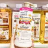 15.2fl.oz/500ml Sweet Almond 14 Days Magic Whitening Face Body Lotion Skin Moisturizing Cream 1