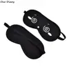 1pc Sleeping Eye Mask Black Eye Shade Sleep Mask Black Mask Bandage on Eyes for Sleeping Emotion Sleep Mask 2