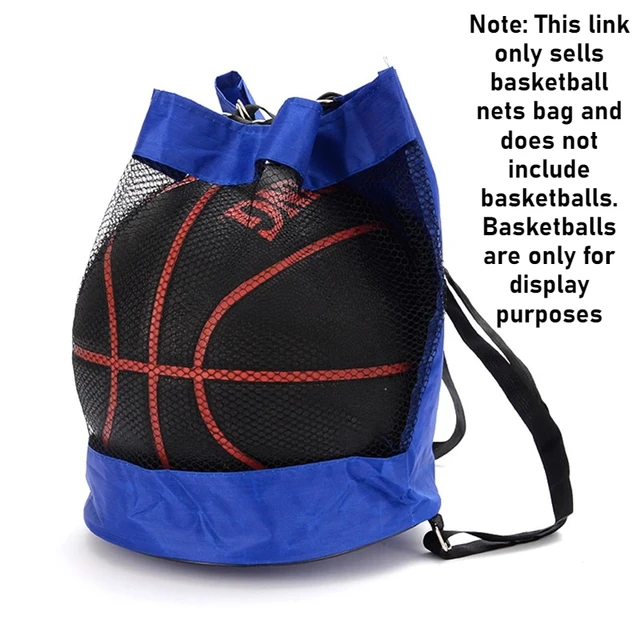 Portable Basketball Shoulder Net Bag Elastic Waterproof Handbag Fitness Training Outdoor Sports Volleyball Football Storage Bags 2