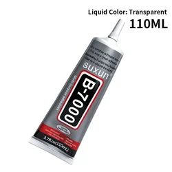 Versatile Home DIY Adhesive for Repairs - Glass, Plastic, Toys, Watches, and More (B7000 110ML 1PC)