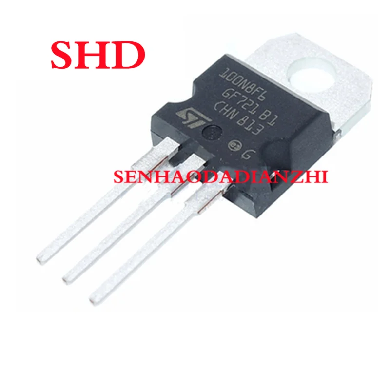 

10PCS/LOT 100N8F6 STP100N8F6 TO220 100A 80V MOSFET TO-220 New genuine chipset
