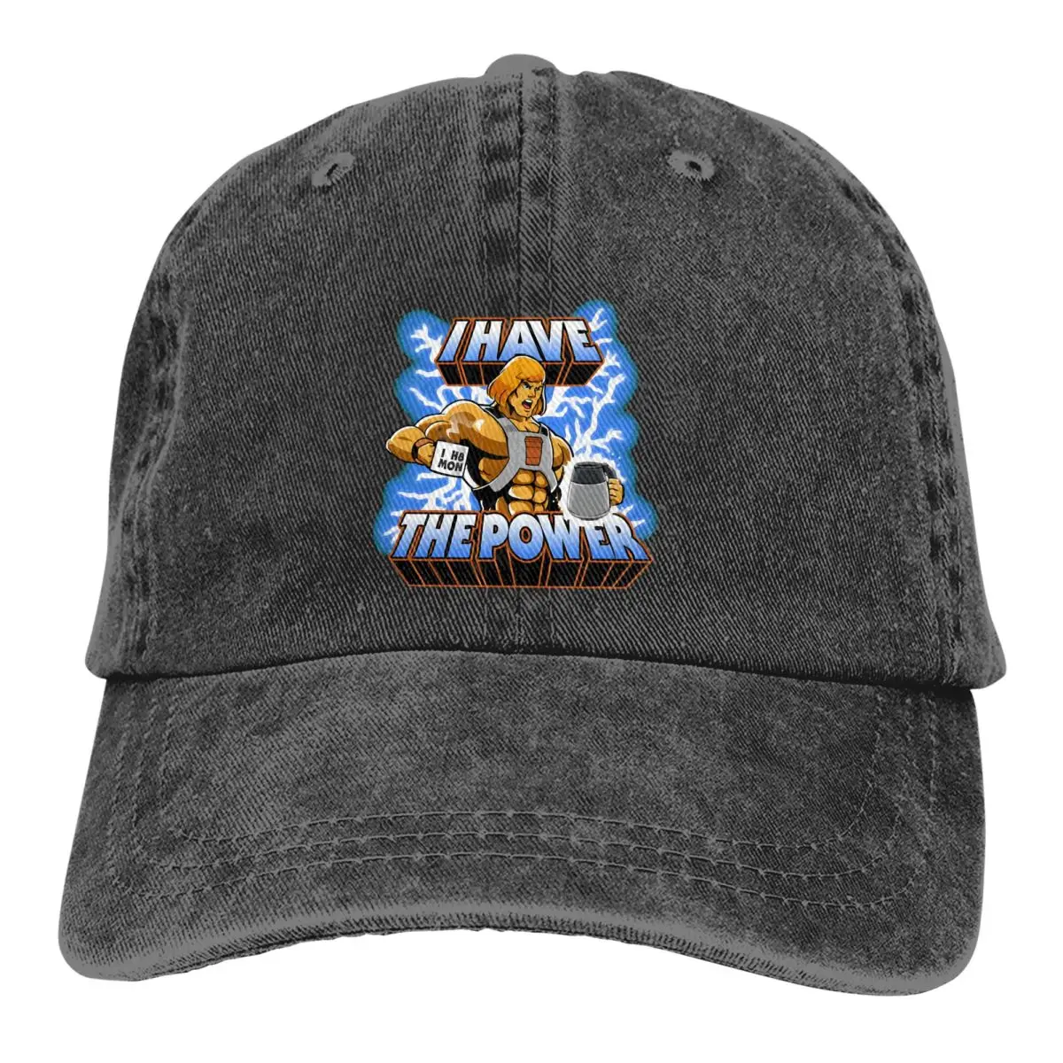 

Pure Color Dad Hats Coffee Women's Hat Sun Visor Baseball Caps He-Man and The Masters of The Universe Peaked Cap