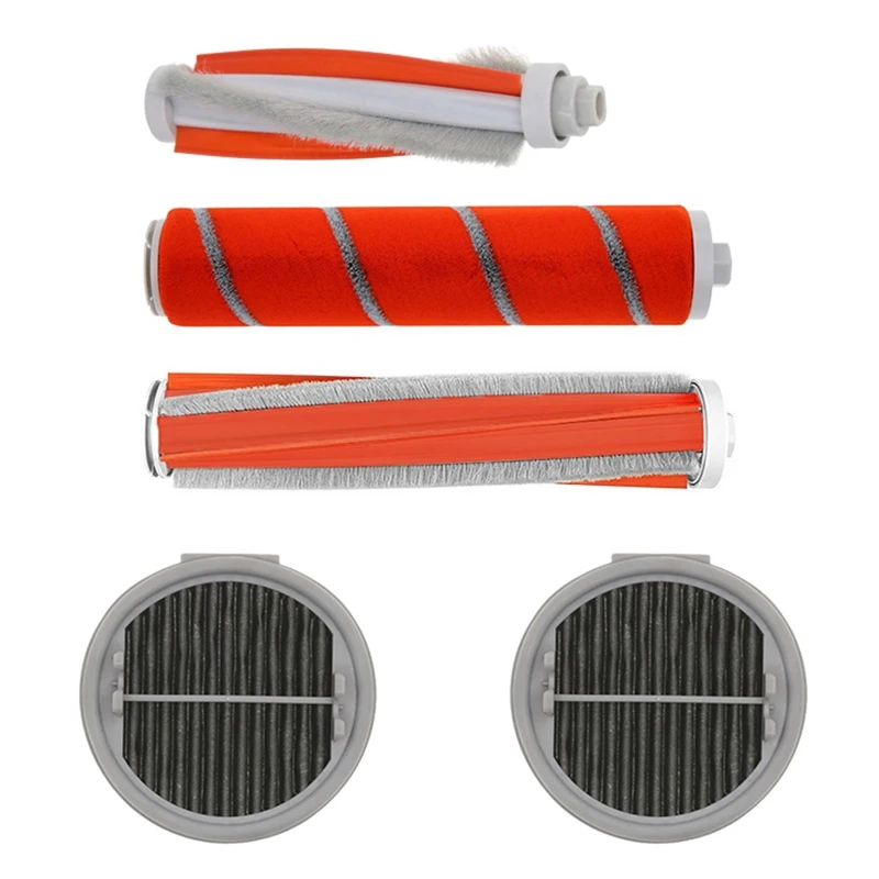 Roller Brush Soft Carbon Fiber Brush Mites Brush HEPA Filter for XIAOMI