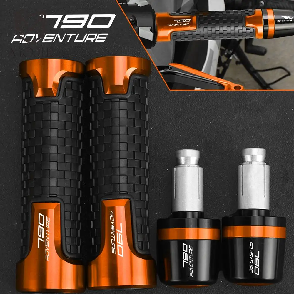 

Motorcycle Handlebar Grips Cap Weight PartsAnti Vibration Silder Plug Ends For 790ADV 790 ADV Adventure 790Adventure 2023 2022