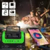 Solar Generator Portable with Panel Solar Power Generators Station Flashlight Emergency Powered for Home Use Camping Hunting 3
