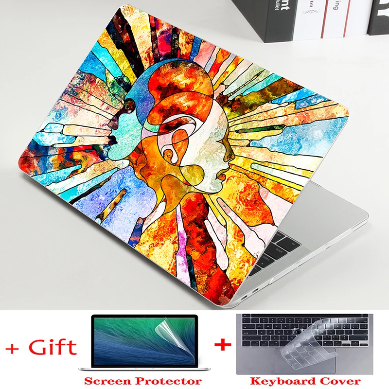 Nuova Custodia Per Laptop Per 2023 Macbook Air 15 M2 Custodia Macbook Air Pro 13 2022 Cover Per Macbook Pro 14 Case M3 Mac Pro 16 Case