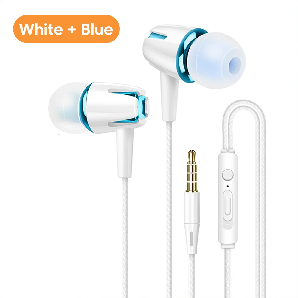 white blue