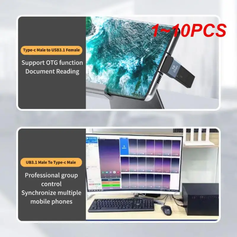 

Портативный адаптер USB Type C «папа»-USB 3,0 «Мама», 1-10 шт.