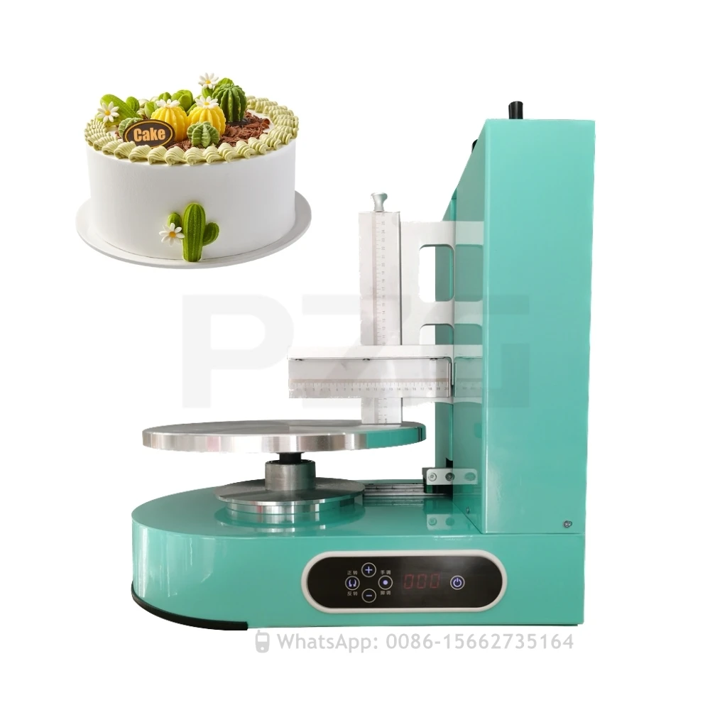 Automatic Cream Decoration Spreader Smoothing Machine Bread Cake Cream Spreading Electric Coating Filling Machine 3