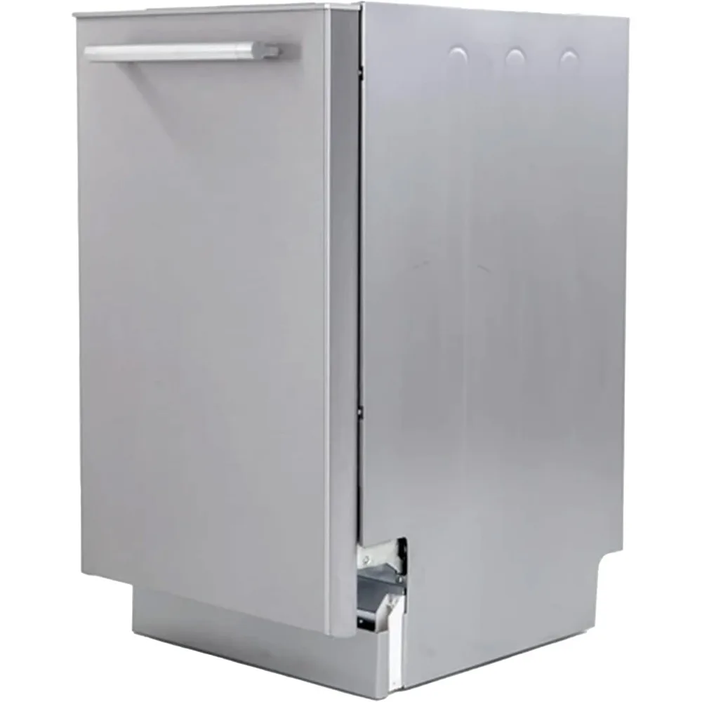 DWT18V3S Dishwasher 18-Inch Built in with 3 Wash Options and 6 Automatic Cycles, Stainless Steel Construction
