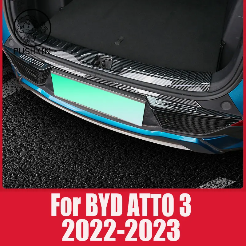 Car Front Bumper Tow Hook Cover Trailer Cap For Byd Atto 3 Yuan Plus 2022  2023 - Bumpers - AliExpress