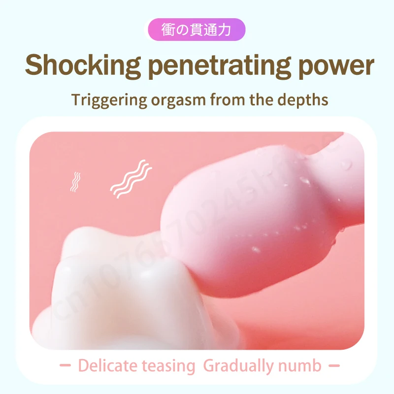 Female Sex Toys Vaginal Vibrators Clit Sucking Vibrator Clitoris Vibrator Vibrator Sex Toy Powerful 10 Modes Vibration Mini Vibrator Magic Stick USB Charging Massager G-Spot Masturbator Vibrators Sex Toy For Women Adult