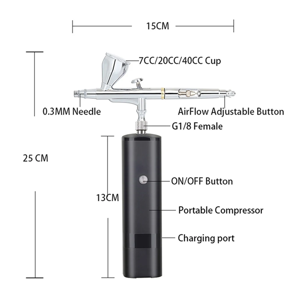 Autolock Airbrush Review  Best Portable Airbrush on