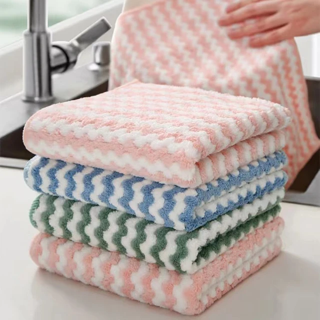 Strofinacci da cucina, 6 asciugamani per la pulizia per asciugare