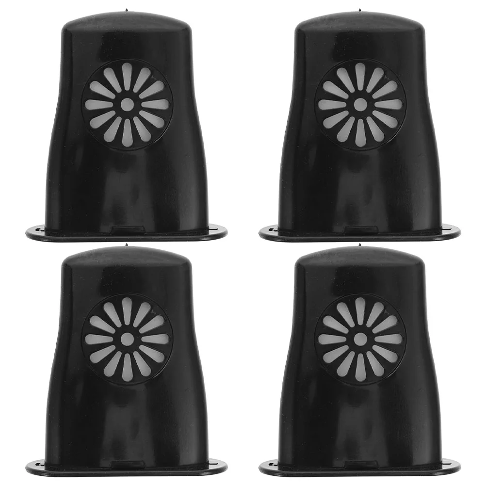 

4 Pcs Guitar Humidifier Acoustic Instrument Panel Hole Humidity Maintenance Supply Abs Moisturizer