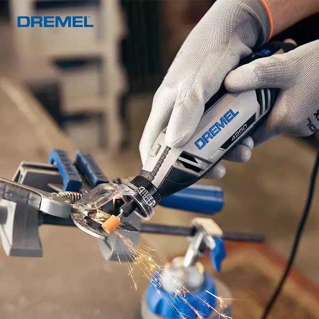 Dremel Original 4250 Electric Angle Grinder with Professional Accessories  Kit Household DIY Rotary Sander Multi Power Tool Sets - AliExpress