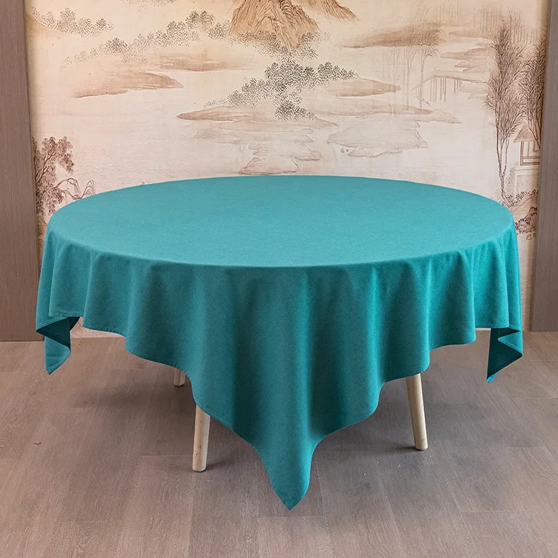 

ZXC062 PVC Imported dining table cloth with oil proof, waterproof, light luxury and high-end feel, rectangular tablecloth with