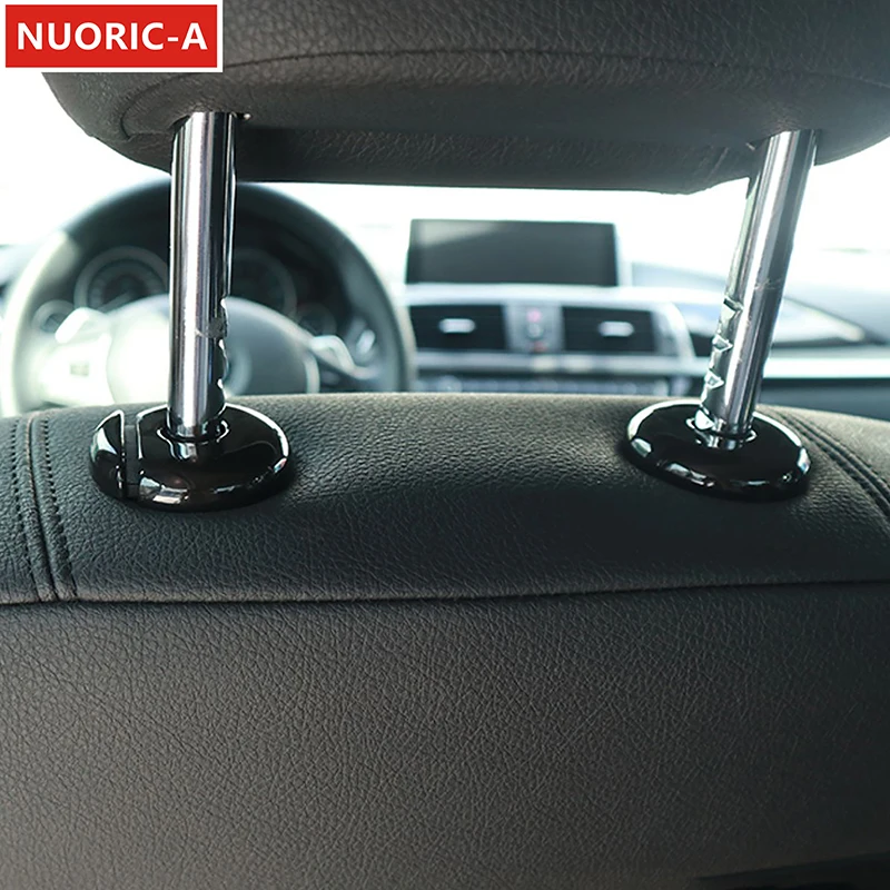 

Черные пуговицы на подголовник, дневная отделка для BMW 3 серии F30 2013-2019, автомобильный Стайлинг, аксессуары для интерьера