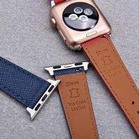 Bracelet en cuir texturé pour Apple Watch 49mm 45mm 41mm 44mm 40mm 46mm, compatible avec les séries 10 9 8 7 SE Ultra 2 3 5