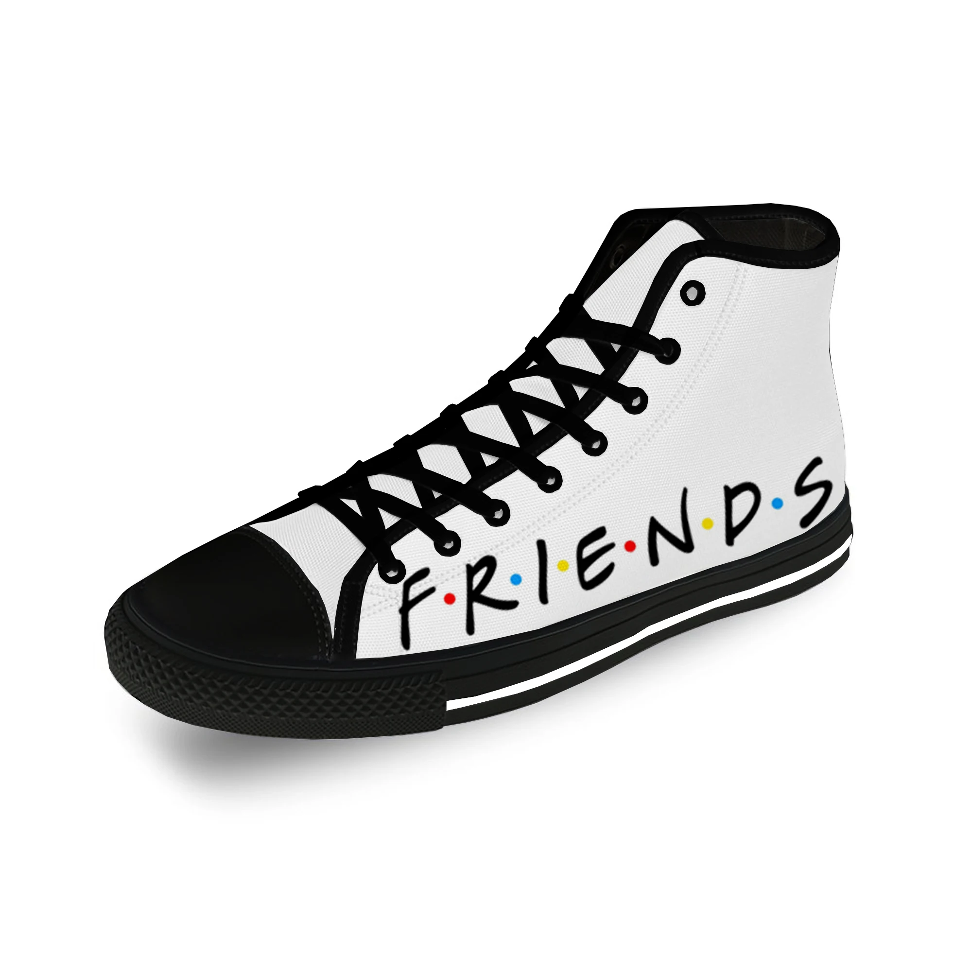 

Friends 3D Print High Top Sneakers Mens Womens Teenager Tv Show Casual Shoes Canvas Running Shoes Breathable Lightweight shoe