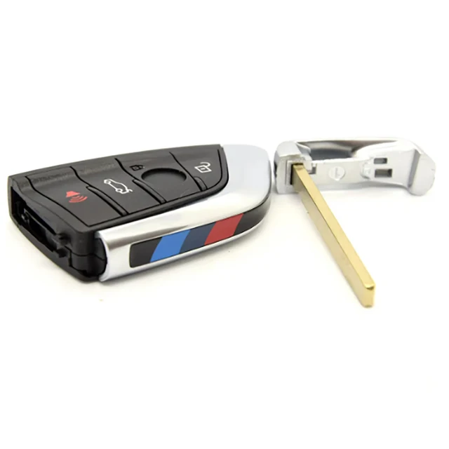 Silky Keyless Go กุญแจรถ Fob สําหรับ BMW 1 3 5 7 Series X1 X3 X5 X6 X7 F CAS4 CAS4 + 2011-2017 PCF7945 3/4 ปุ่ม 315/434/868MHZ 3