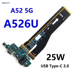 Fast Charger with USB Dock Flex Cable and Main Charging Port Board Connection (A52 A526U)