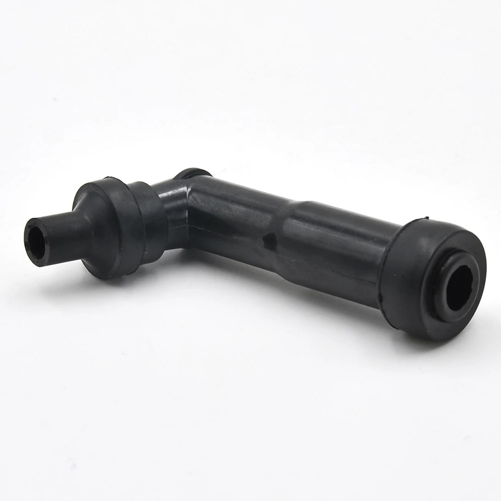 1-2pcs Universal Motorcycle Ignition Spark Plug Cap Resistor Cover 10mm 12mm 102 Degree Ignition Spark Plug Cap XD05F-R