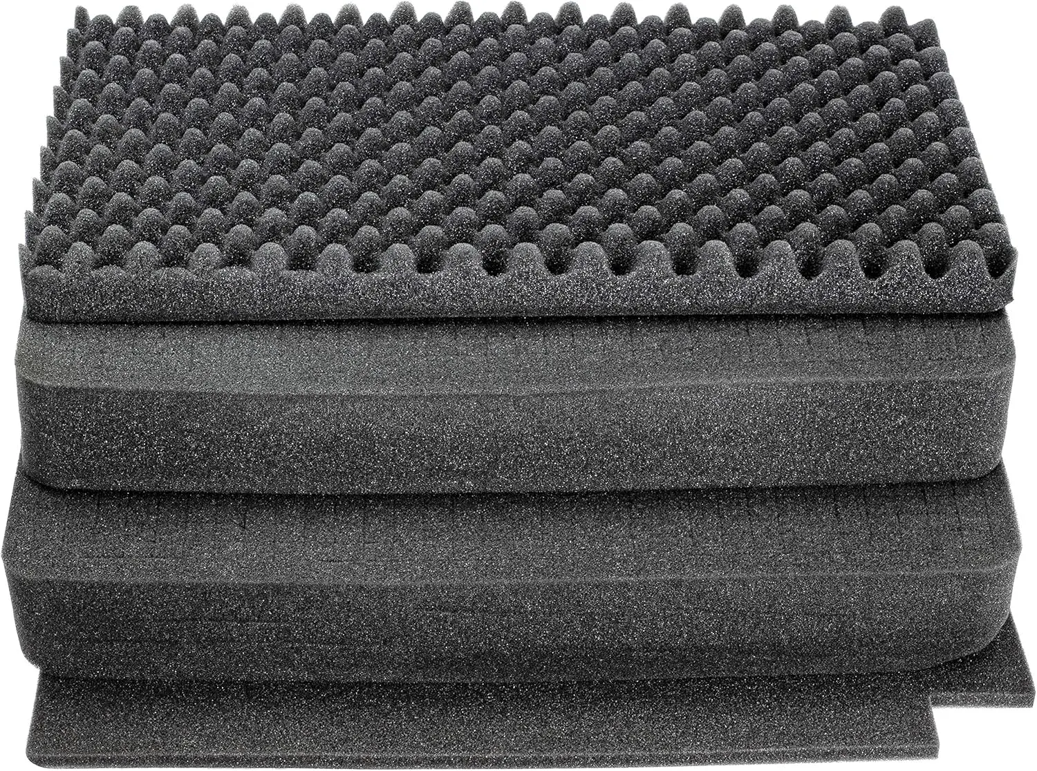 Carry-On Travel Roller Gear, Camera, Drones, Tools, Equipment Hard Case Waterproof with Foam Black 6