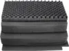 Carry-On Travel Roller Gear, Camera, Drones, Tools, Equipment Hard Case Waterproof with Foam Black 6