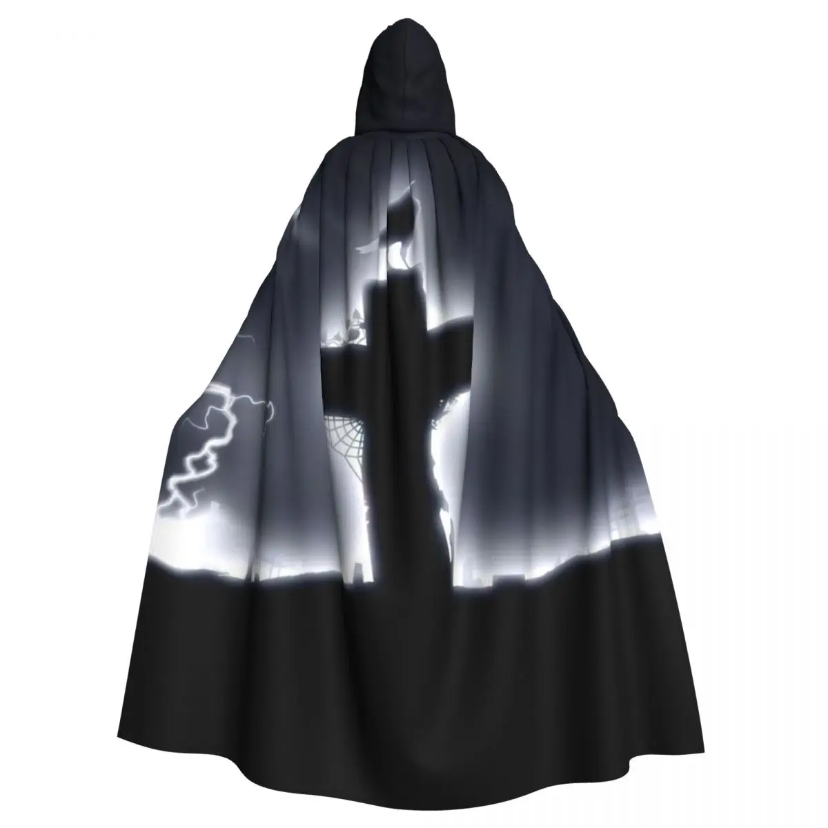 

Женский и мужской Готический плащ с капюшоном и крестом