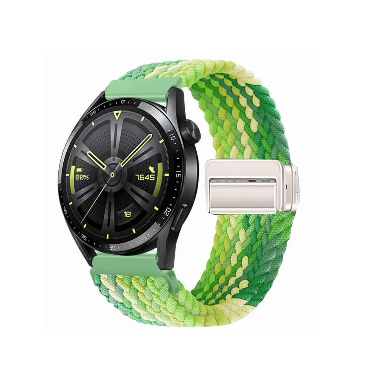 Quick Release Braided Loop Magnetic Watch Strap - Available in Multiple Sizes