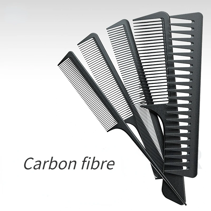 1pc Anti-static Barbershop Mens Hair Styling Straightening Comb Portable Hairdressing Comb Barber Store Professional Accessories