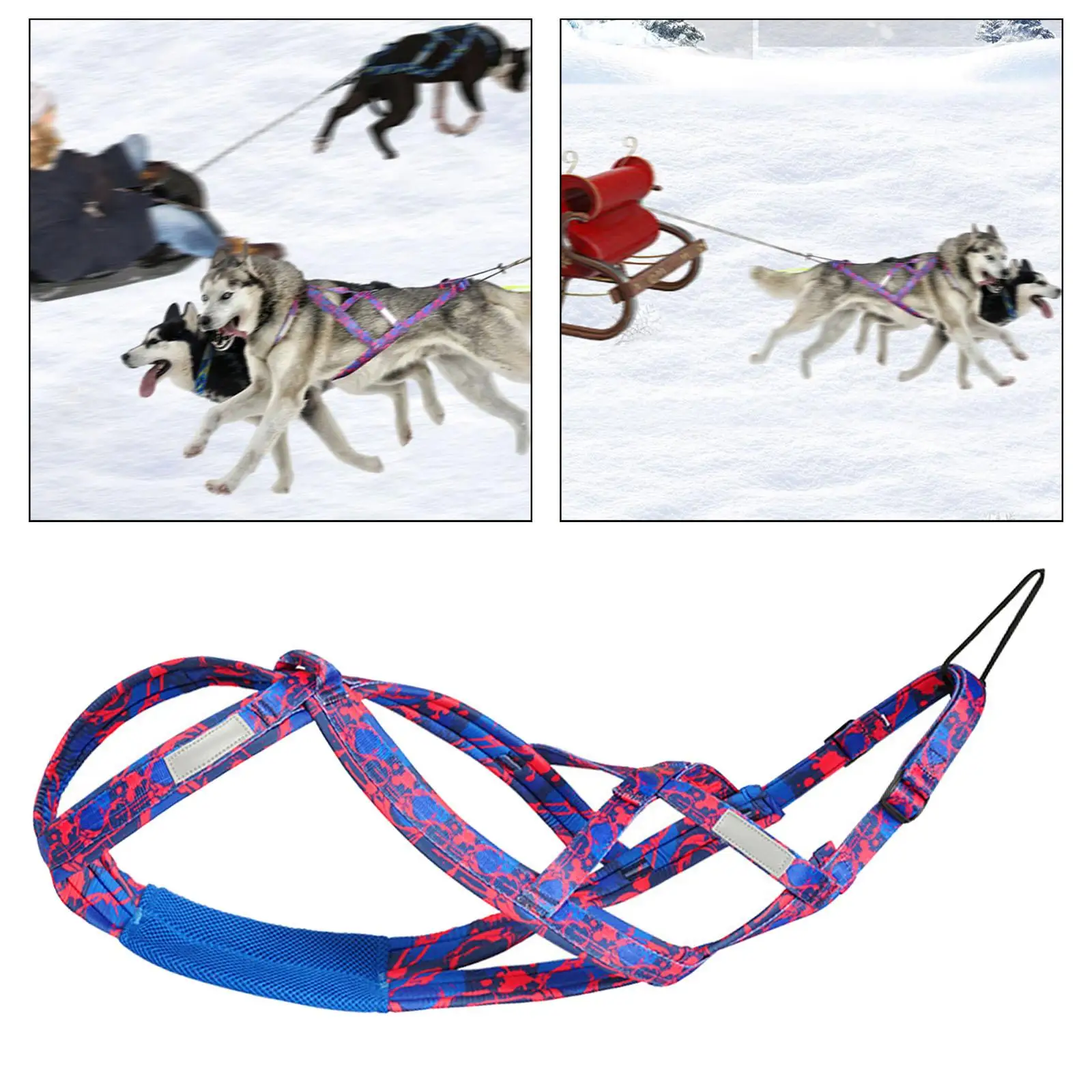 Dog Running Harness Sport Work Out Bikejoring Skijoring Speed Training Dog Pulling Harness Husky Harness Sled Harness