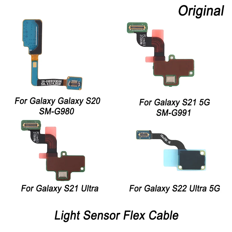 Cavo Originale Della Flessione Del Sensore Di Luce Per La Galassia S20 Sm-G980 / Galaxy S21 5G Sm-G991 / Galaxy S21 Ultra / Galaxy S22 Ultra 5G