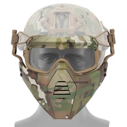 Tactical Full Face Protective Mask for Outdoor Sports and Shooting Activities (CP)