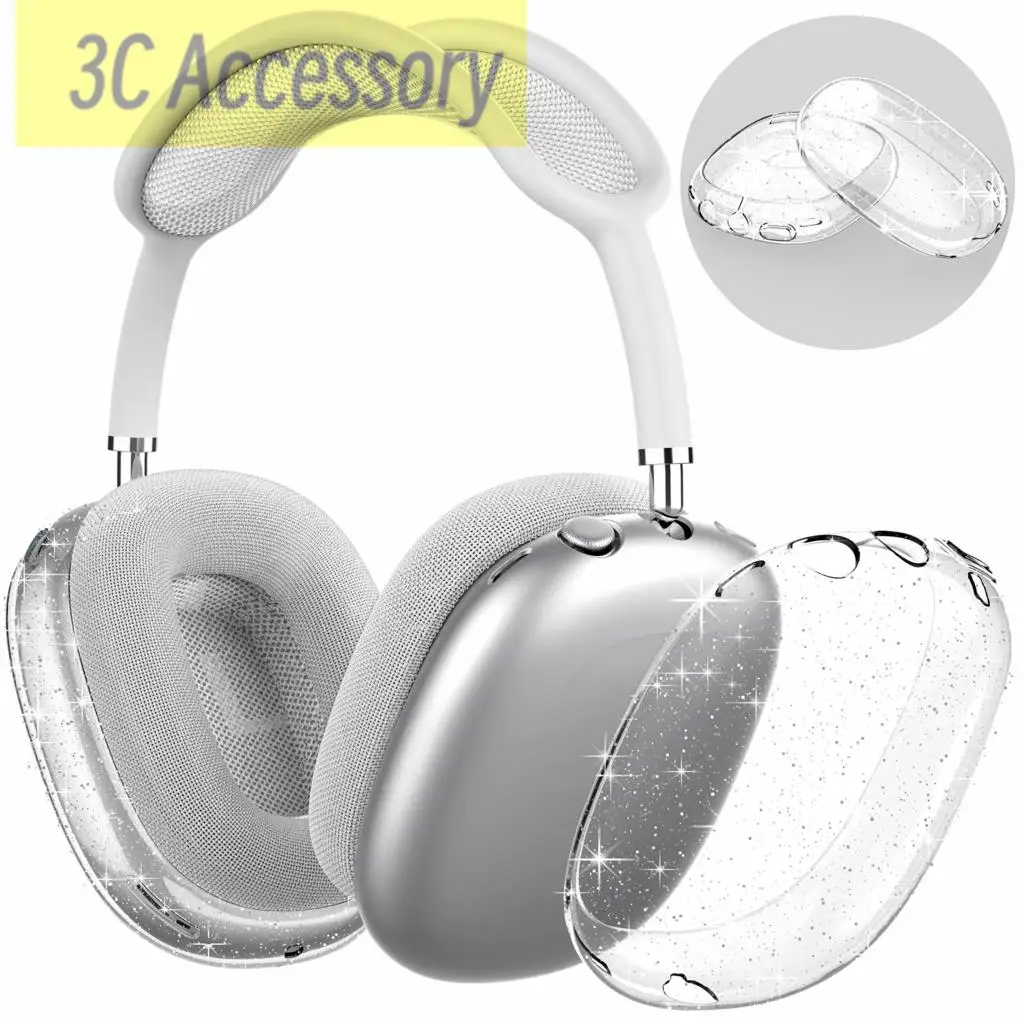 2024 Nuova Custodia Glint Per Airpod Max Custodia Protettiva Antigraffio Morbida Carina Per Le Donne Per Airpods Max Accessori Per Cuffie