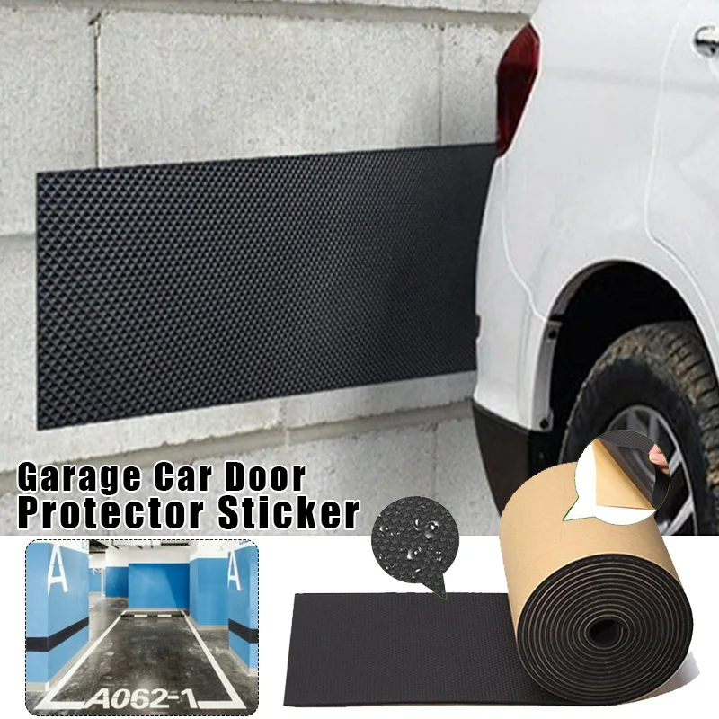 1pc Rubber Foam Black Car Bumper Guard Garage Parking Wall Strip 200x20cm  Trim Strip Accessories Suitable For Most Cars - AliExpress