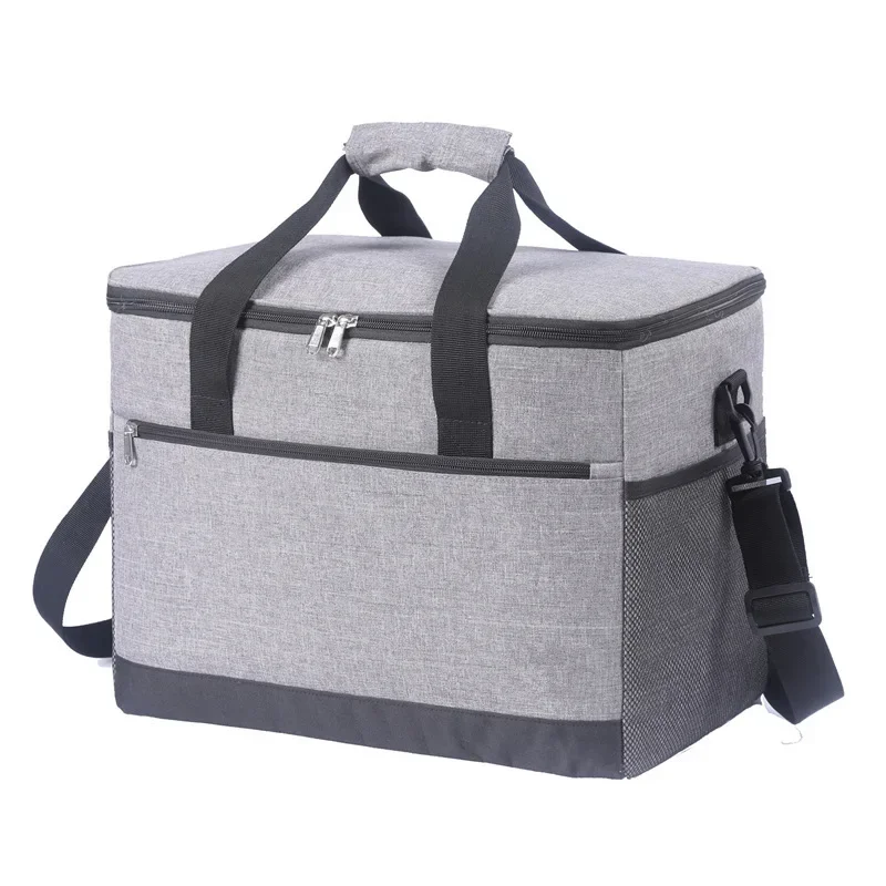 Fashion Large Capacity Leakproof Lunch Cooler Bags for Women Men Outdoor Travel Picnic Thermal Insulation Bag Box